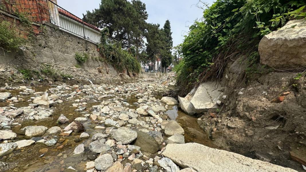 Sel felaketi sonrası ortaya çıktı: Antik su kanalında Roma dönemi kalıntıları 7